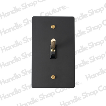 KLAS / Brass Light Switch (1-Gang)