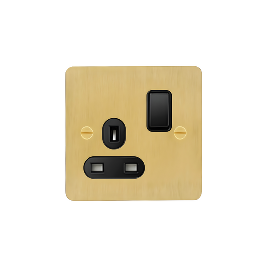 KOST / Brass UK Power Outlet (1-Gang)