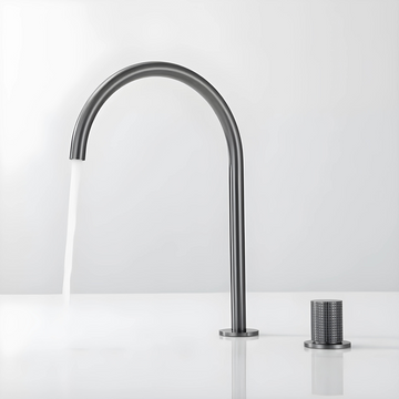 SENS / Brass Knurled Mixer Tap Faucet