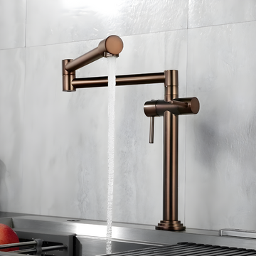 PAGOS / Dual Lever Swivel Kitchen Tap