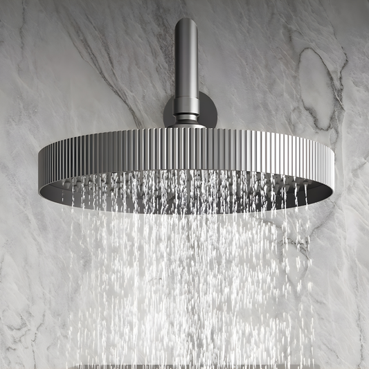 SENS / Textured Brass Shower System