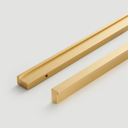 L-SHAPE / Solid Brass Pull Handles