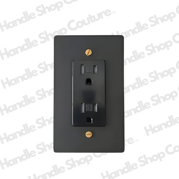 KLAS / Brass US Outlet (1-Gang)