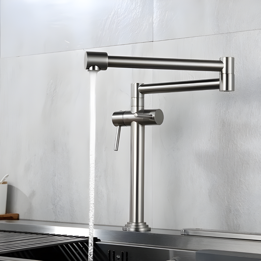 PAGOS / Dual Lever Swivel Kitchen Tap
