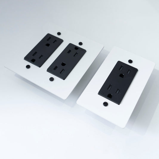 KLAS / Brass US Outlet (2-Gang)