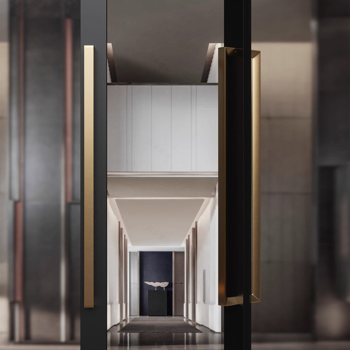AGUEDA / Long Entrance Door Handles Push Pull - Handle Shop Couture 