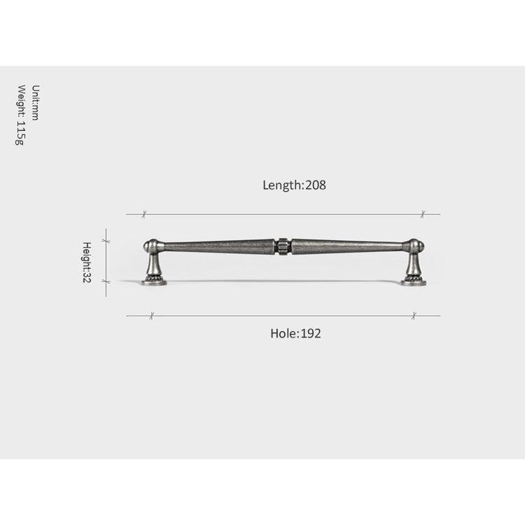 ALLES / SOLID ZINC HANDLES / ANTIQUE BRASS & SILVER - Handle Shop Couture 