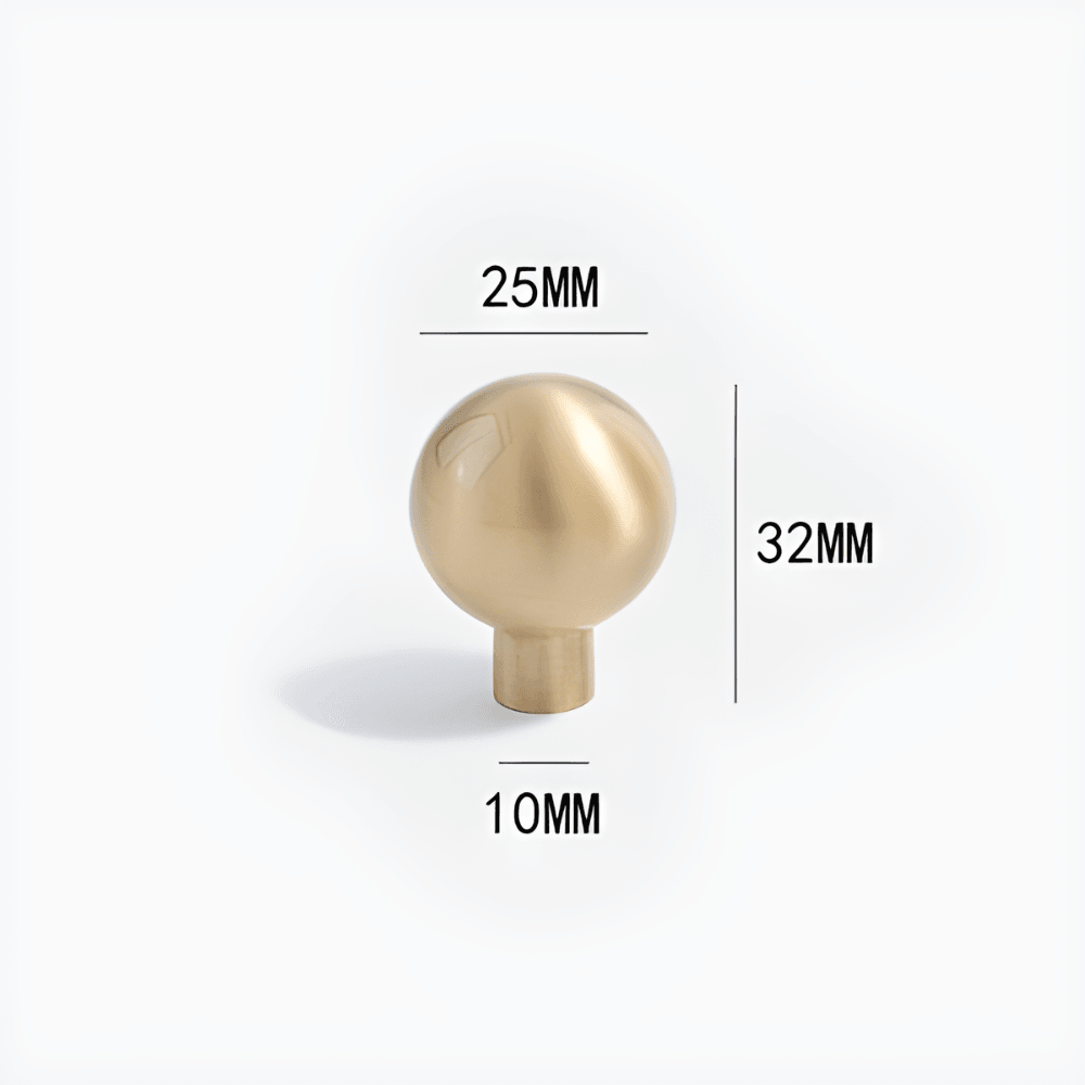 ALPERA / SOLID BRASS KNOBS - Handle Shop Couture 