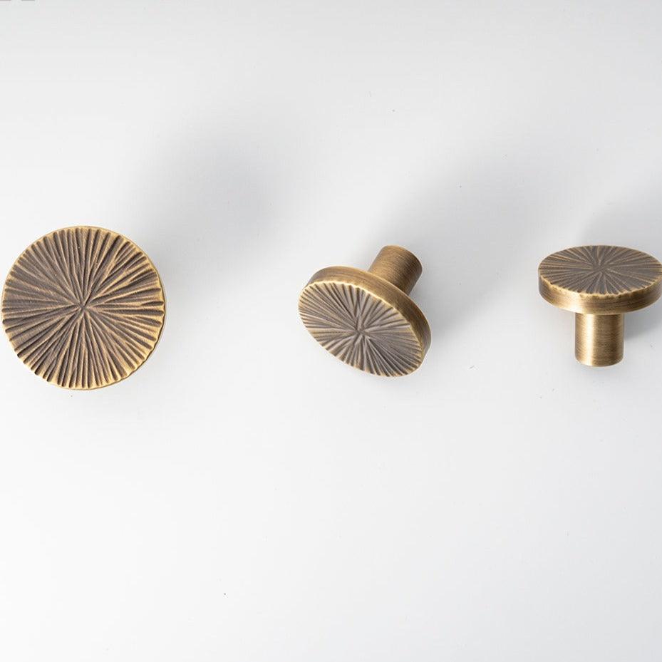 ARTEM / SOLID BRASS SEMI CIRCLE HANDLES - Handle Shop Couture 