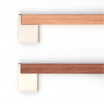 BEBEK / WALNUT & METAL HANDLES - Handle Shop Couture 