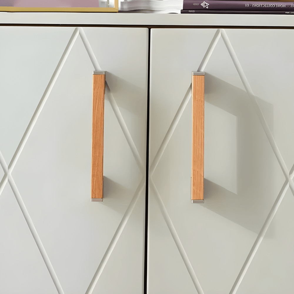 BEBEK / WALNUT & METAL HANDLES - Handle Shop Couture 