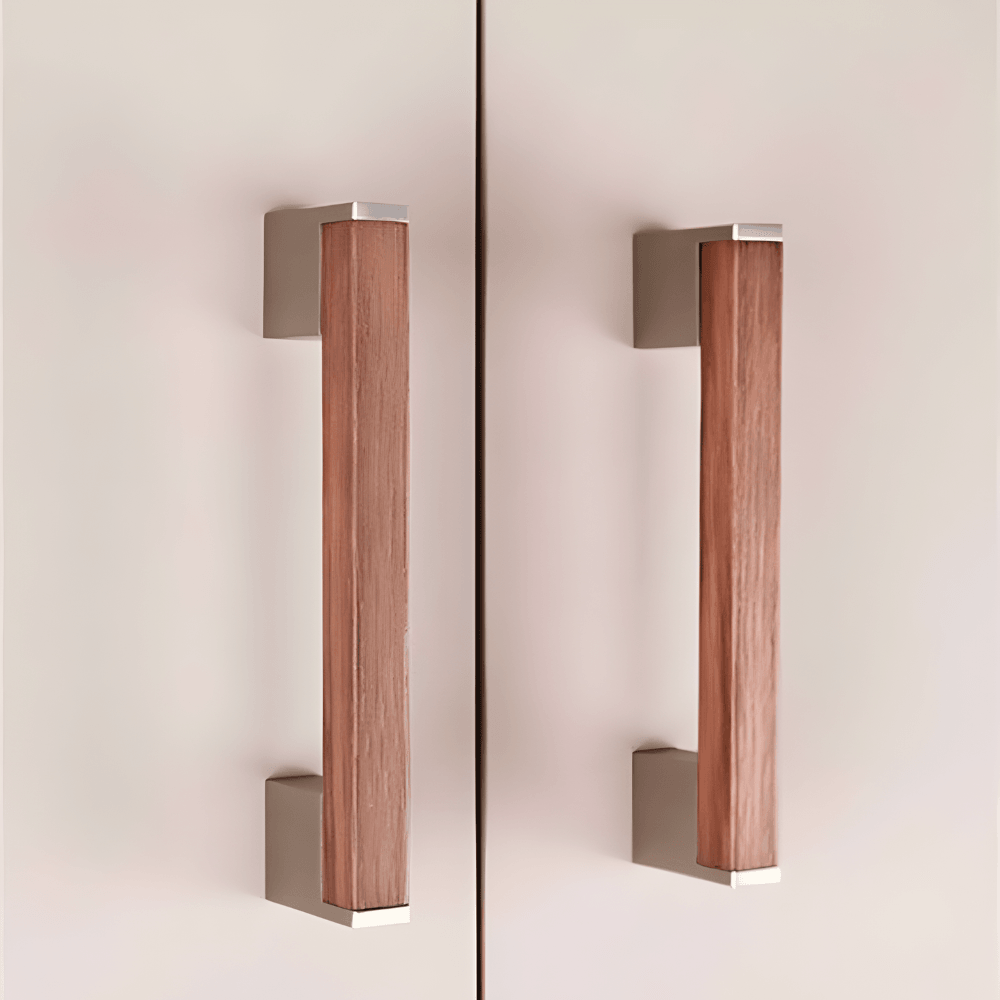 BEBEK / WALNUT & METAL HANDLES - Handle Shop Couture 