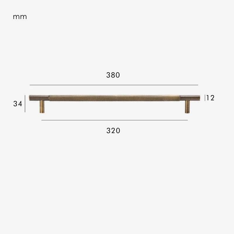 BOSPORUS / Solid Brass Handles - Handle Shop Couture 