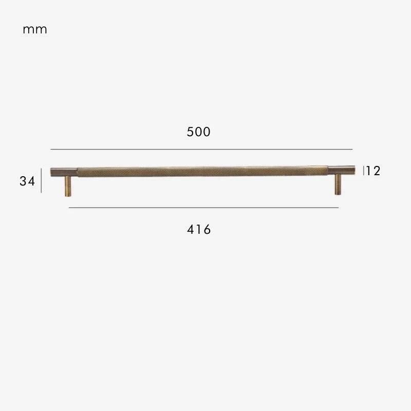 BOSPORUS / Solid Brass Handles - Handle Shop Couture 