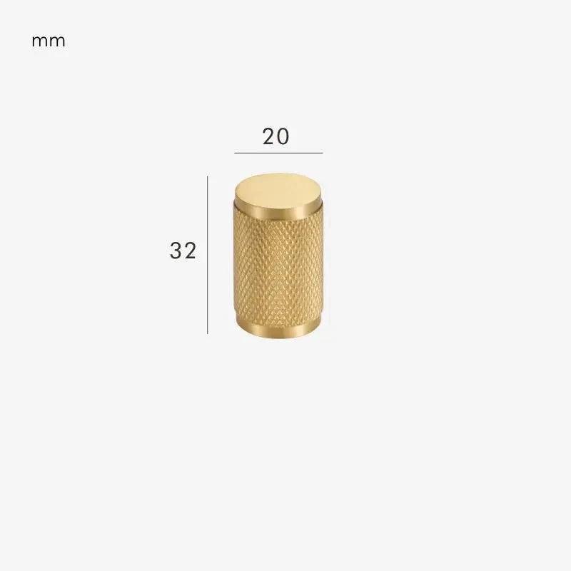 BOSPORUS / Solid Brass Knobs - Handle Shop Couture 