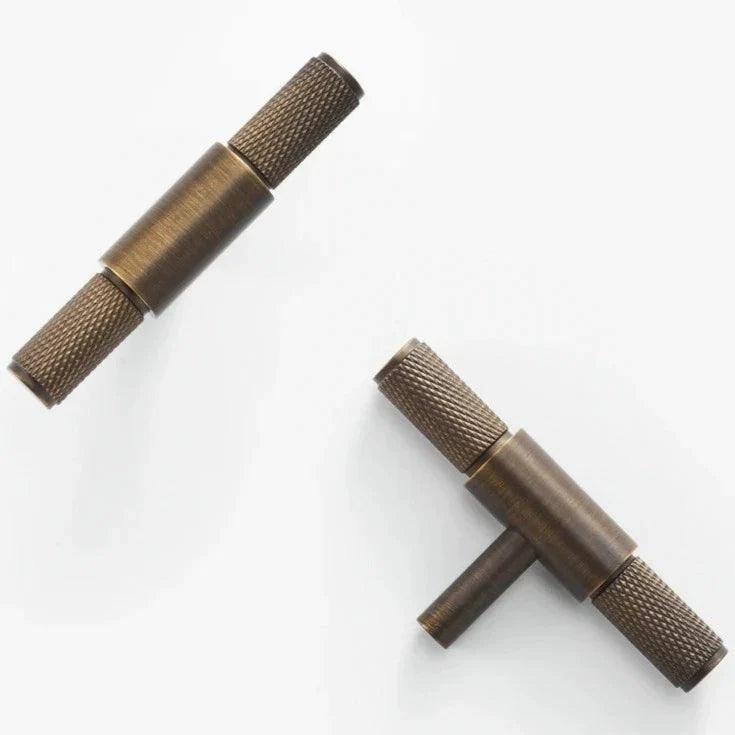 BOSPORUS / Solid Brass T-Pull - Handle Shop Couture 