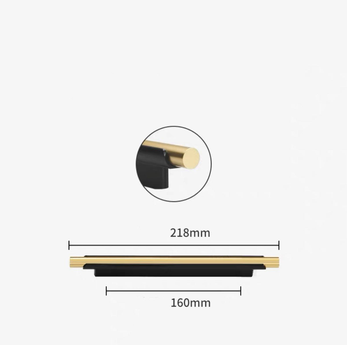 DEDRA / LONG PULL HANDLES / TWO-TONE - Handle Shop Couture 