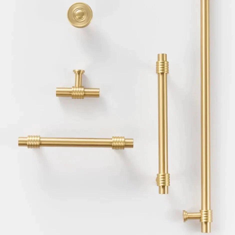 DRIFT / Solid Brass Knob - Handle Shop Couture 