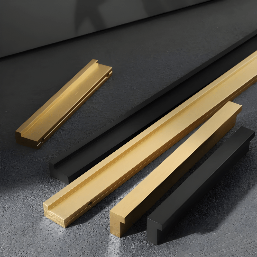 L-SHAPE / Long Cabinet Pull Handles - Handle Shop Couture 