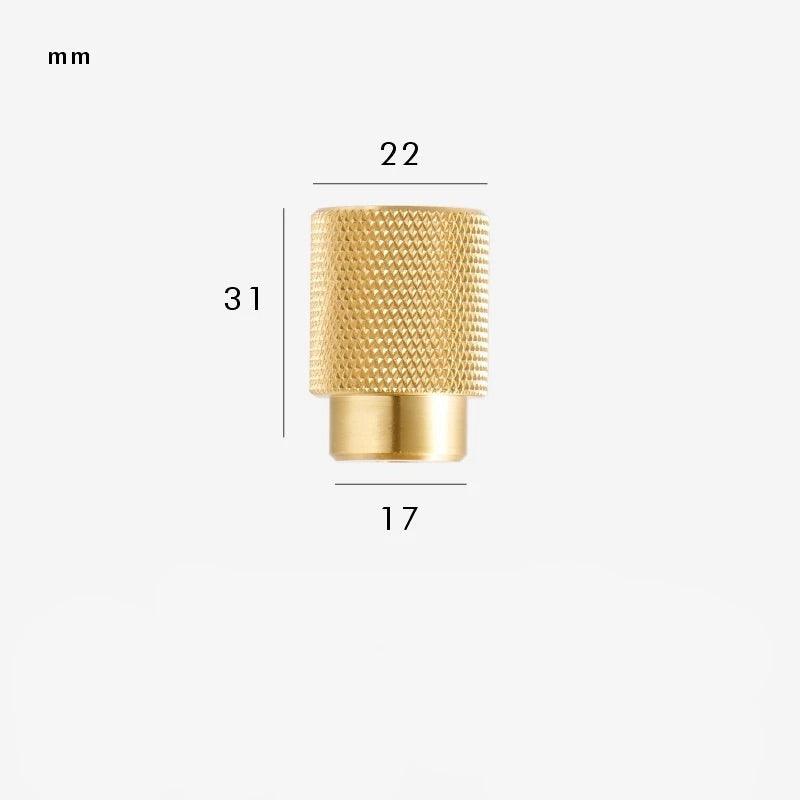 LACIE / Solid Brass Knobs - Handle Shop Couture 