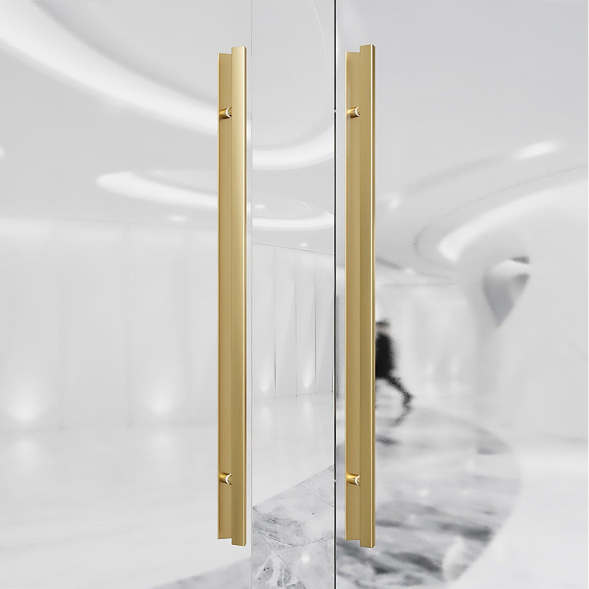 LOUSA / Long Entrance Door Handles Push Pull - Handle Shop Couture 