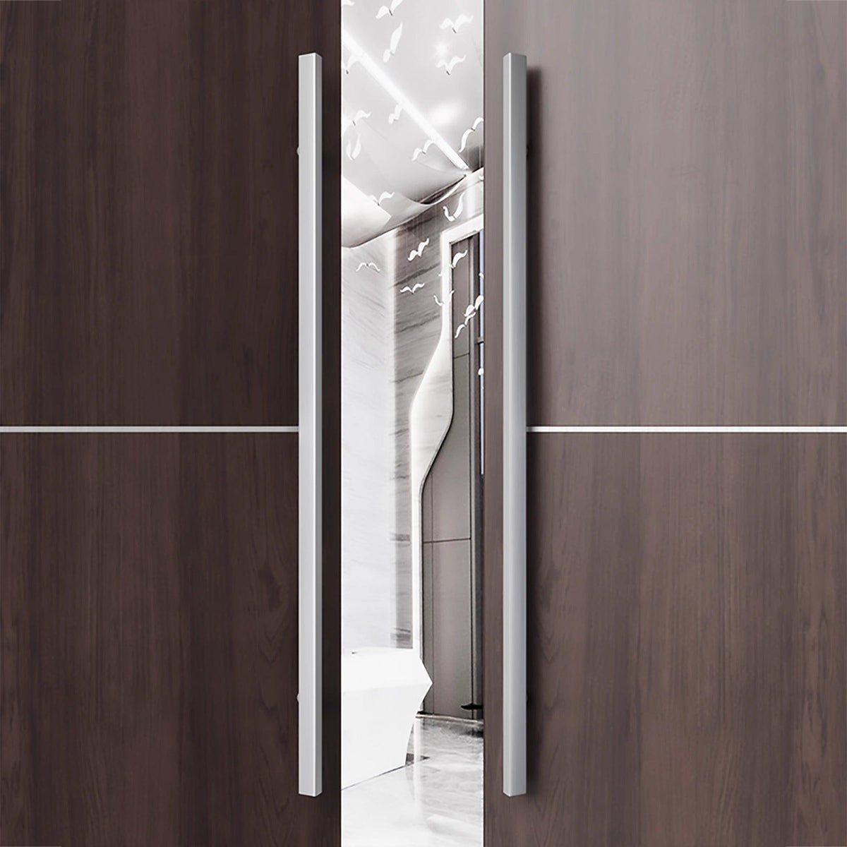 LOUSA / Long Entrance Door Handles Push Pull - Handle Shop Couture 