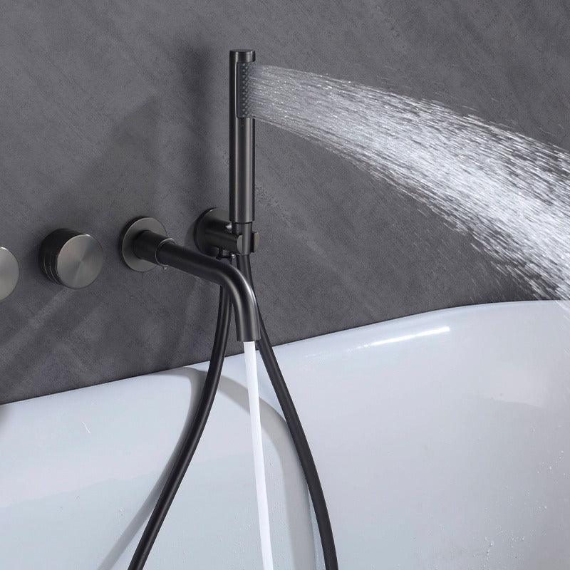 LuminaStream / Wall-Mounted Bathtub Faucet - Handle Shop Couture 