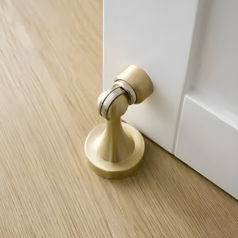 MAGNITI / MAGNETIC DOOR HOLDER / BRASS - Handle Shop Couture 