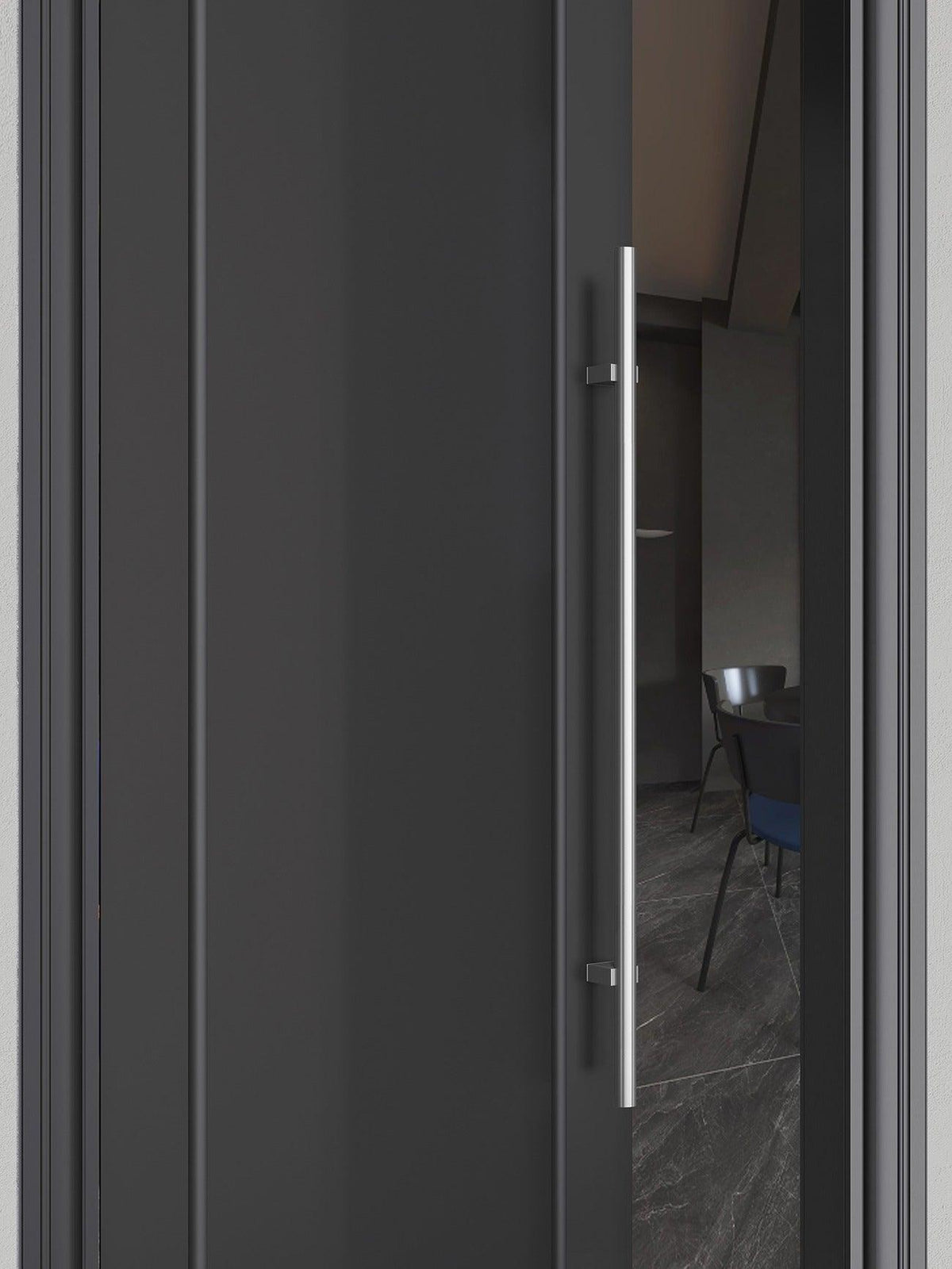 MYSTIK / Long Entrance Door Handles Push Pull - Handle Shop Couture 