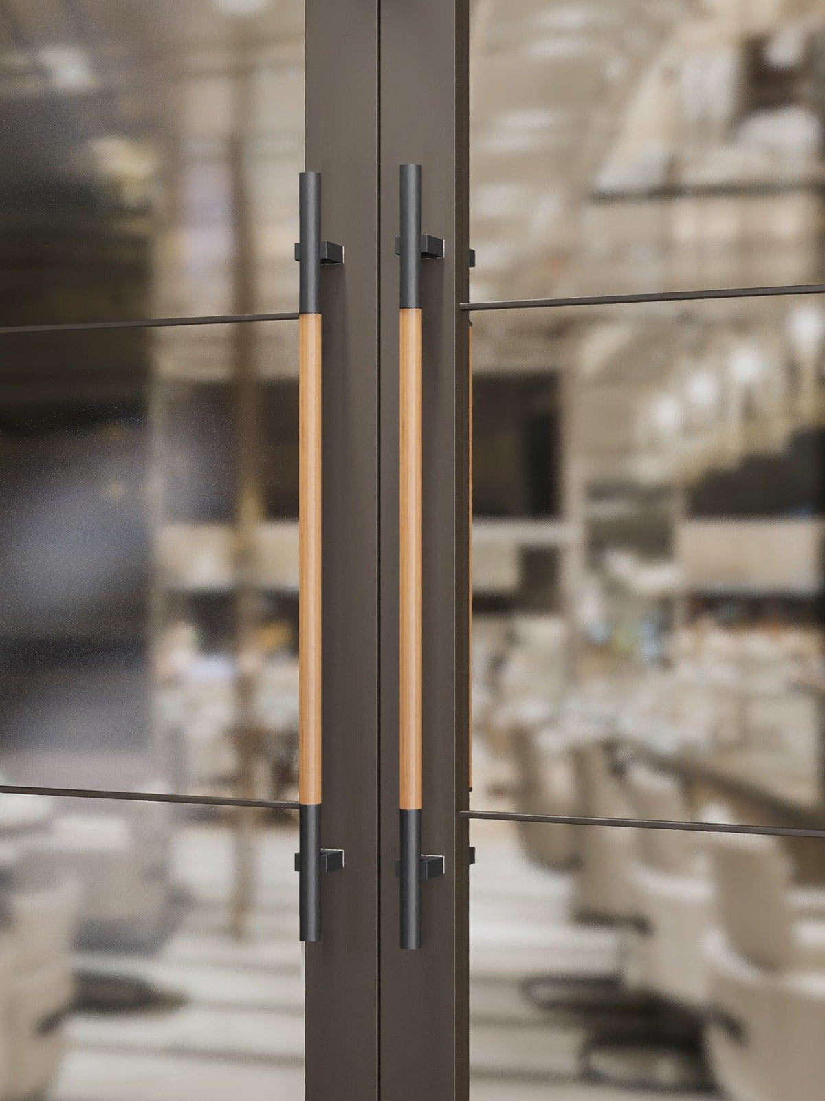 MYSTIK / Long Entrance Door Handles Push Pull - Handle Shop Couture 