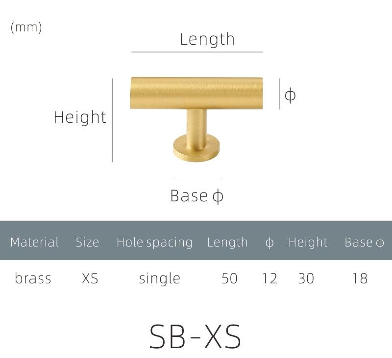 ÖSTERMALM / Solid Brass Handles - Handle Shop Couture 