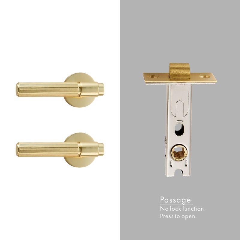 RODOS / LINEAR BRASS / DOOR HANDLES - Handle Shop Couture 