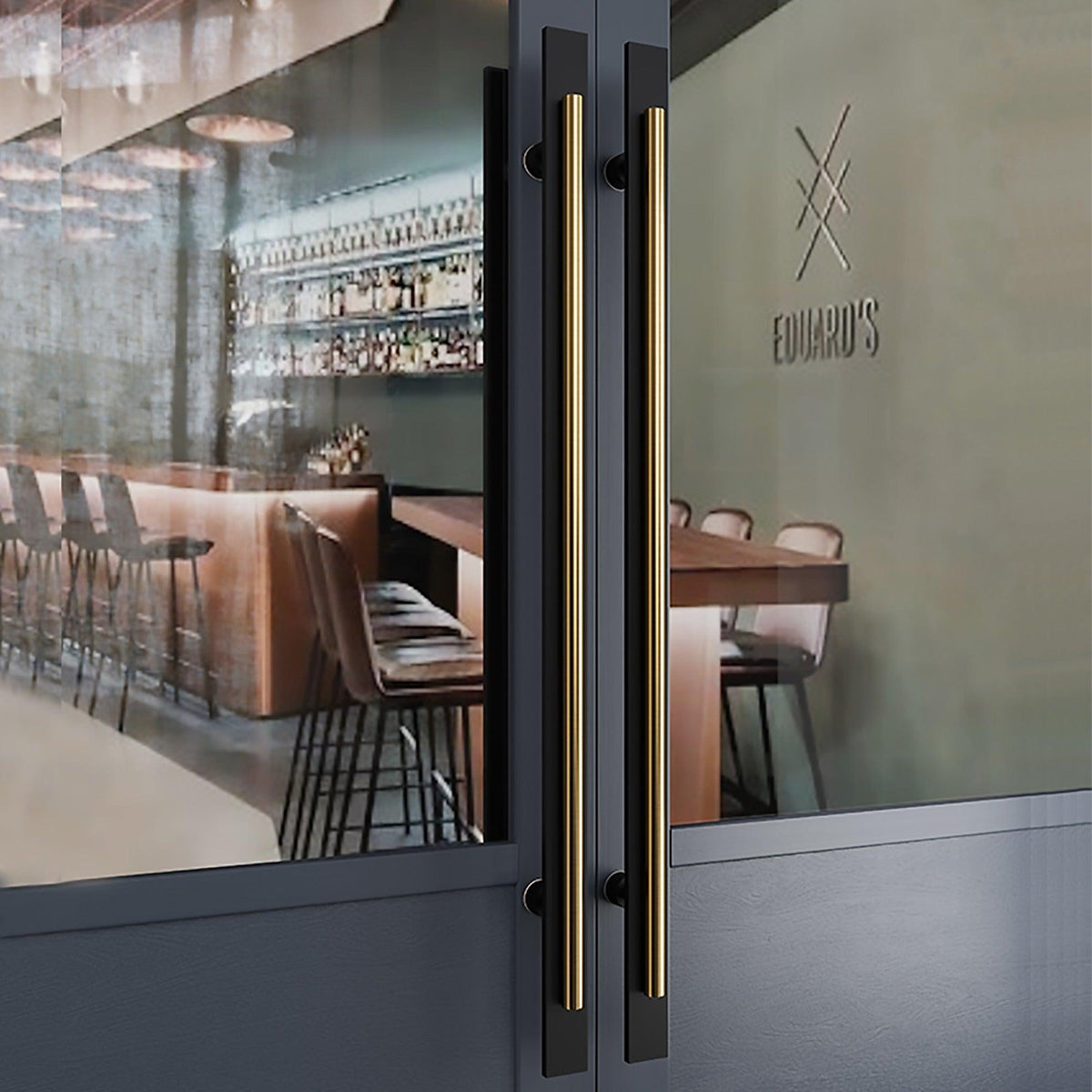 SINTRA / Long Entrance Door Handles Push Pull - Handle Shop Couture 