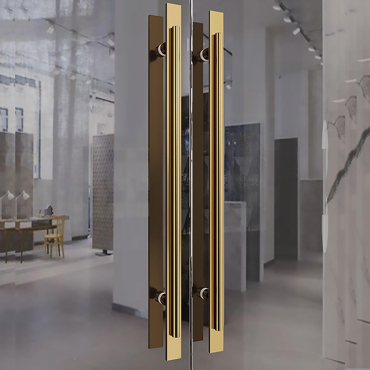 SINTRA / Long Entrance Door Handles Push Pull - Handle Shop Couture 