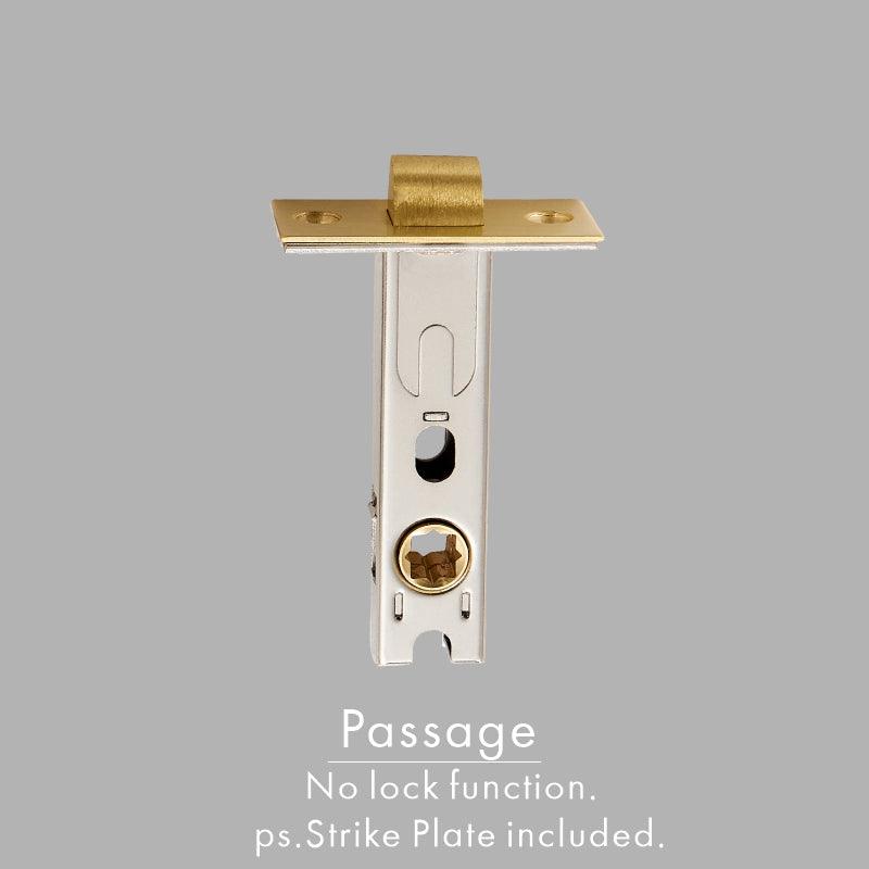Solid Brass / Tubular Latch - Handle Shop Couture 
