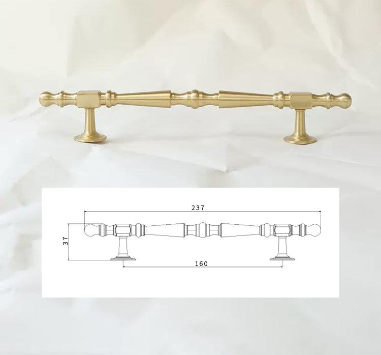 TADEM / SOLID BRASS HANDLES - Handle Shop Couture 