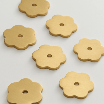 VERITA / Solid Brass Backplate - Handle Shop Couture 
