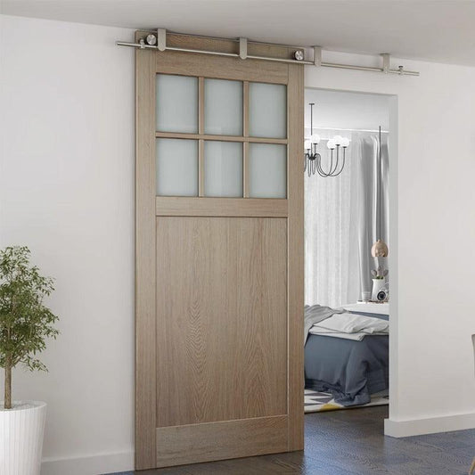 XIOS / Sliding Barn Door Hardware Kit Mechanism - Handle Shop Couture 