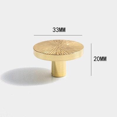 ARTEM / SOLID BRASS SEMI CIRCLE HANDLES - Handle Shop Couture 