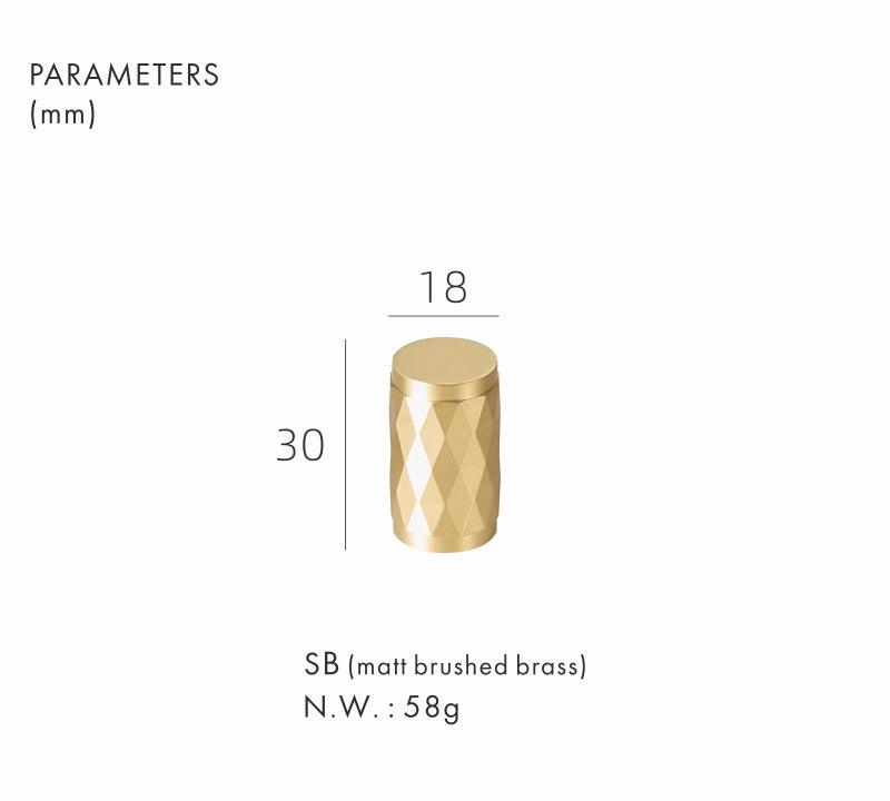 DIAMANTE / SOLID BRASS HANDLES / BACKPLATE - Handle Shop Couture 