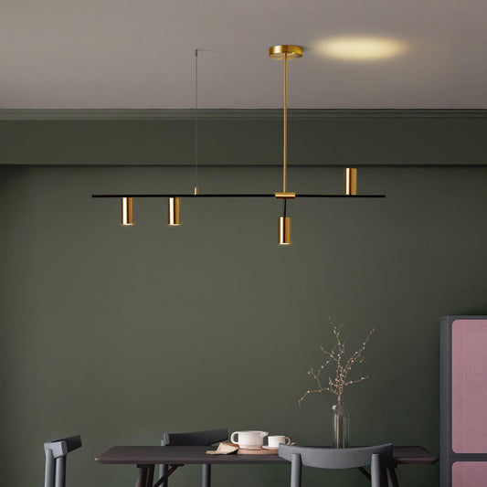 ELMA / Brass Chandelier - Handle Shop Couture 