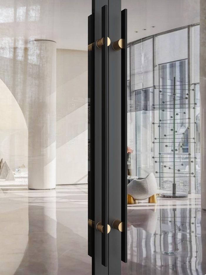 FANARI / Long Entrance Door Handles Push Pull - Handle Shop Couture 