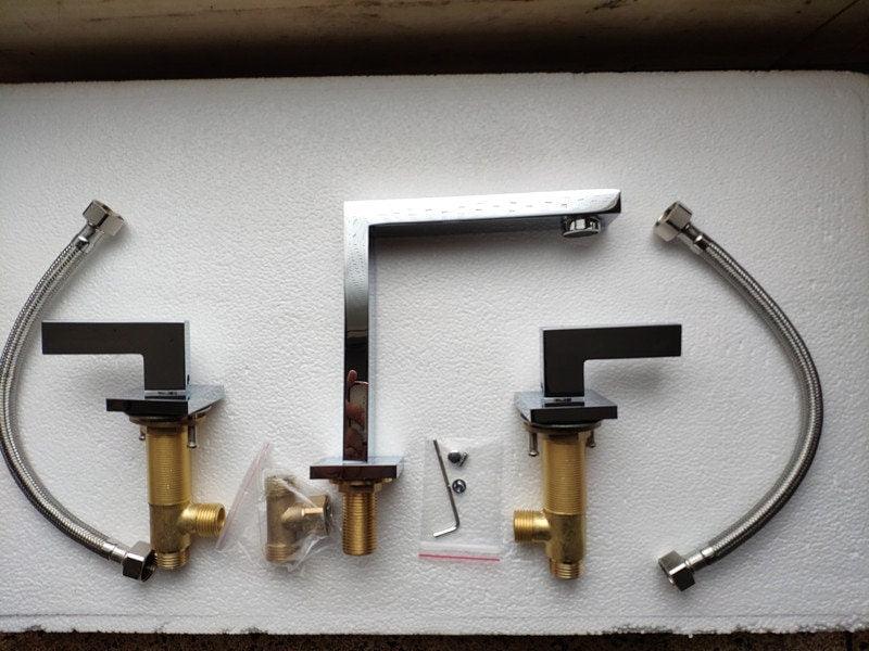 FINOLI / WIDESPREAD BATHROOM SINK FAUCET - Handle Shop Couture 