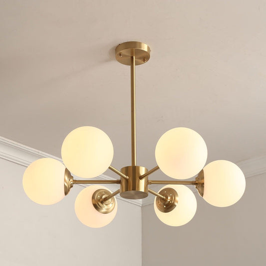 IBERO / Brass Chandelier - Handle Shop Couture 