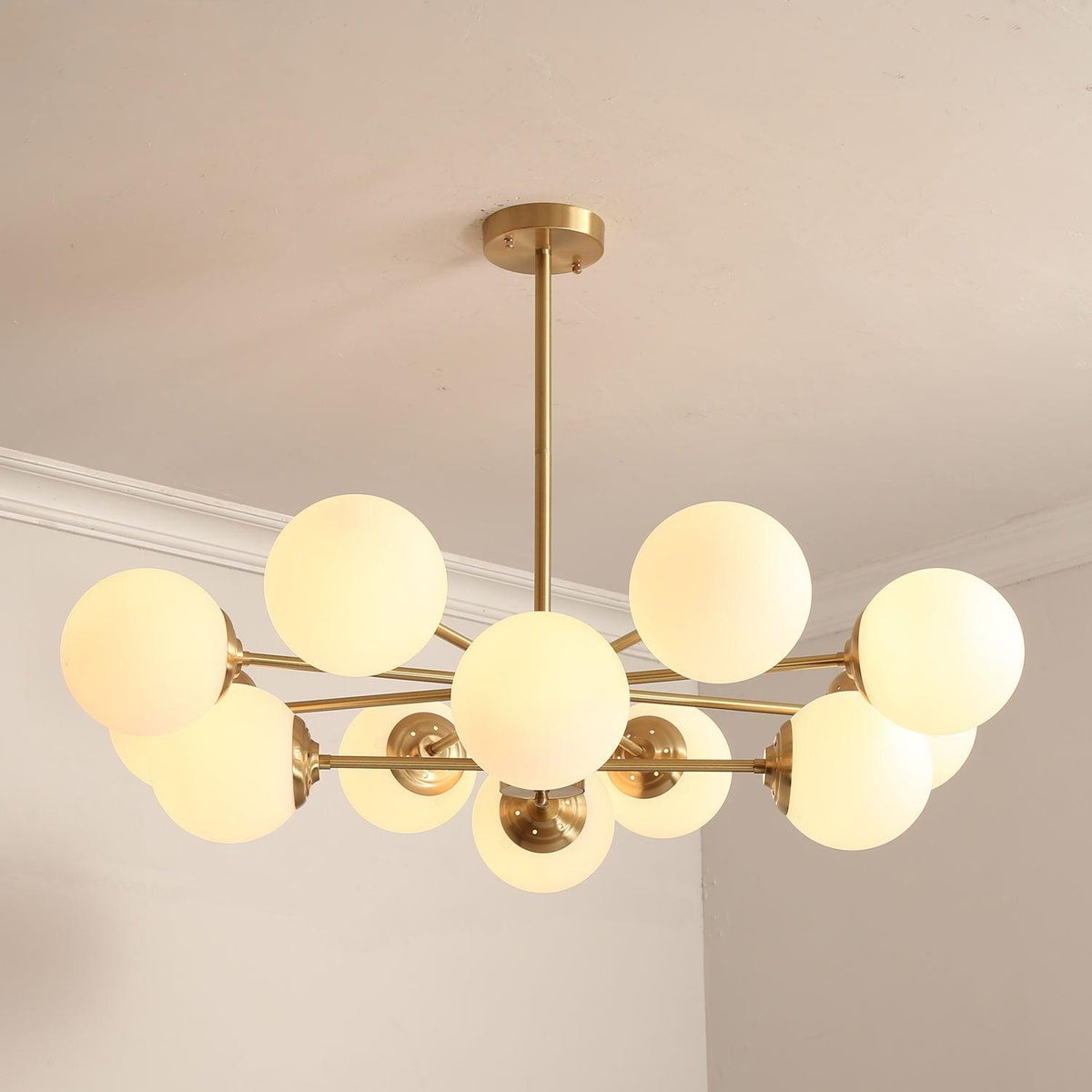 IBERO / Brass Chandelier - Handle Shop Couture 