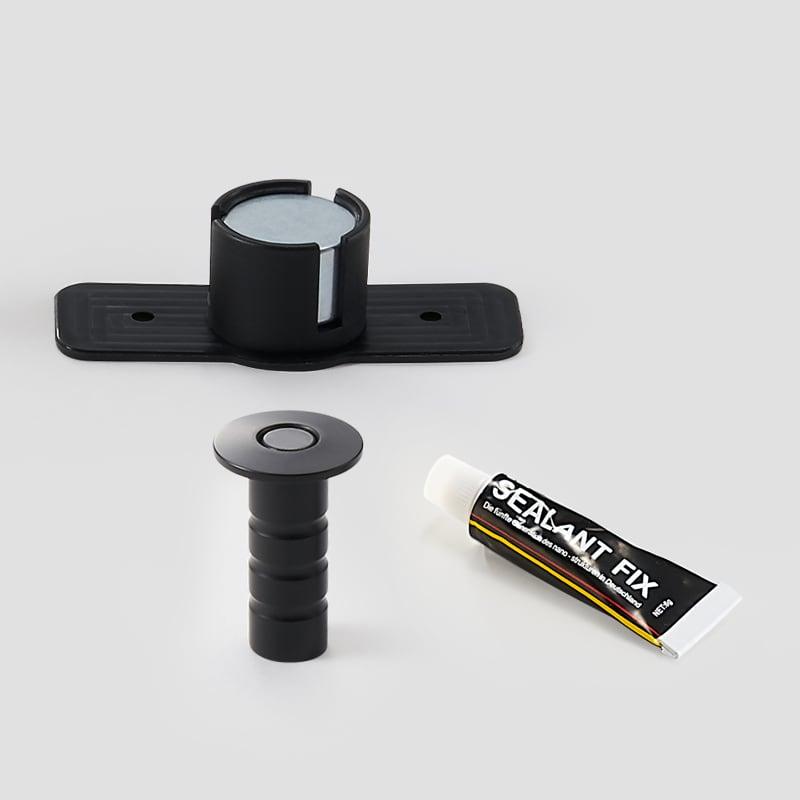 JUNIO / MAGNETIC BRASS DOOR STOP - Handle Shop Couture 