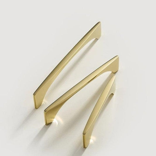 KALEM / SOLID BRASS HANDLES - Handle Shop Couture 