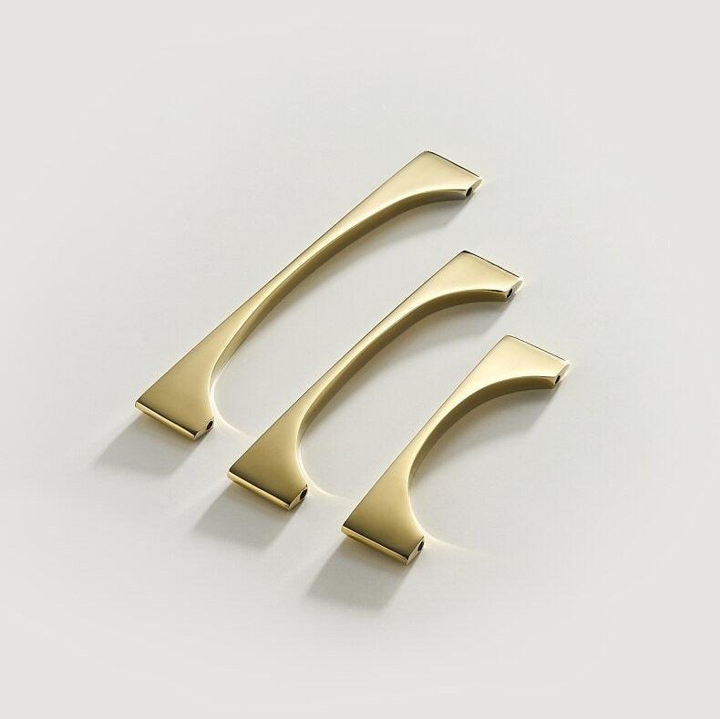 KALEM / SOLID BRASS HANDLES - Handle Shop Couture 