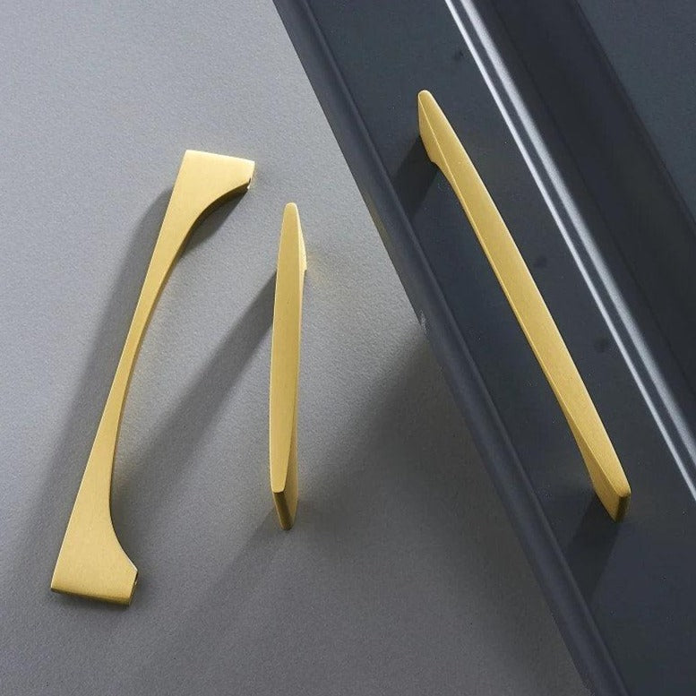 KALEM / SOLID BRASS HANDLES - Handle Shop Couture 