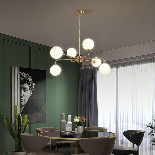 KATO / Brass Chandelier - Handle Shop Couture 